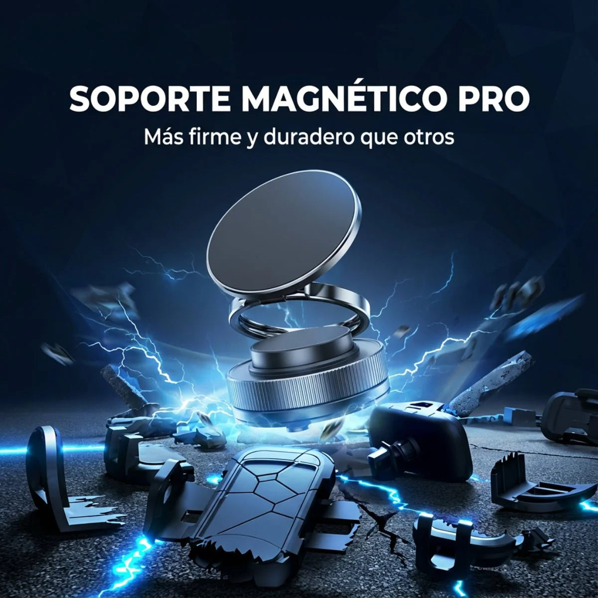 Soporte Magnético 360° de Fuerte Agarre - 2x1 por tiempo limitado