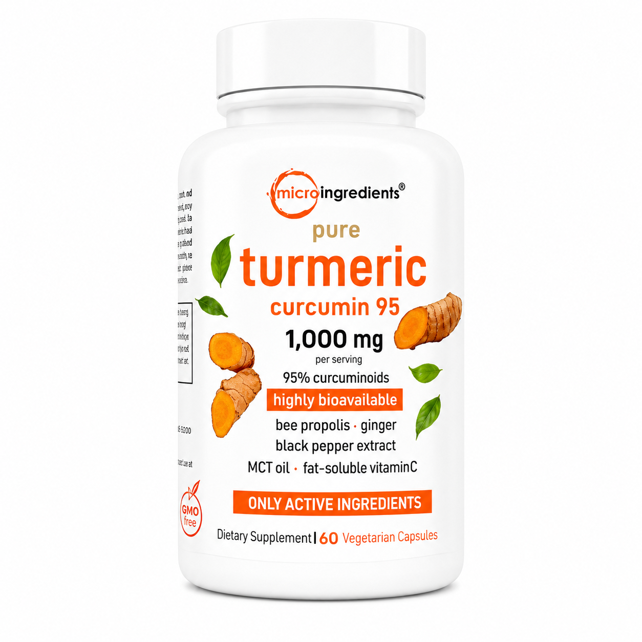 Cápsulas de Cúrcuma Curcumina 6-en-1 para Bienestar y Confort Diario (60 Capsulas)